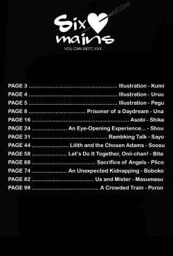 Page 7 of Six mains: You CanXXX
