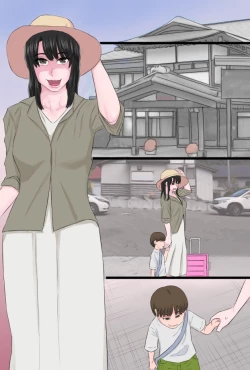 Page 42 of Kurokami Tsurime Mama to Nagisa no YariCir Monogatari