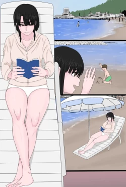 Page 45 of Kurokami Tsurime Mama to Nagisa no YariCir Monogatari