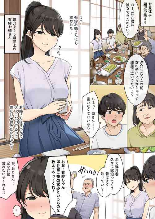 [Wakamatsu] Shinseki no Onee-san ni Fude Oroshi Shite Morau Ohanashi