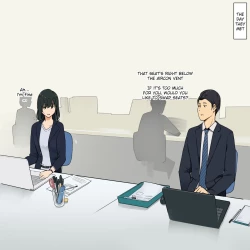 Page 1 of Hitomishiri Douryou Joshi to Micchaku Sex suru Ohanashi