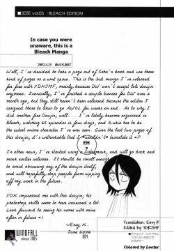 Page 2 of 303e Vol.03: Bleach Edition - Bleach: Uncertain Sister
