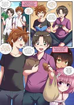 Page 2 of To Love Ru Darkness spin off: Sisterhood