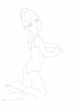 Page 43 of Practice Piece vol.10 Rafu genga shūsaku-shū