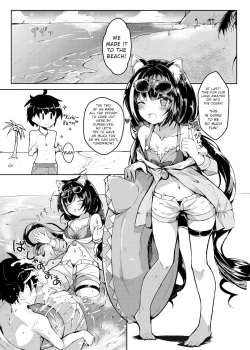 Page 2 of Deredere Kyaru-chan to Mizugi de Ecchi