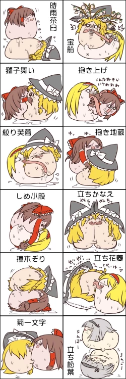 Page 2 of ゆっくり体位 - 四十八手あき 油庫里48手和自慰調查