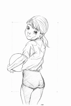 Page 120 of RakugakiOriginal Shoujo Enpitsu Genga