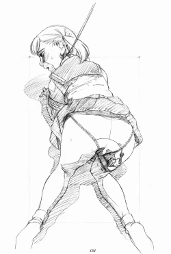 Page 154 of RakugakiOriginal Shoujo Enpitsu Genga