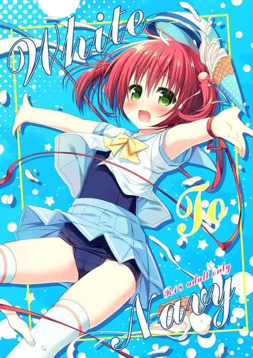 Download White to Navy