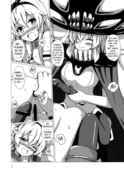 Page 3 of Kuubo Wochan no Shimakaze Yuri Dorei Choukyou| Standard Carrier Wo-Class Shimakaze's Yuri Slave Training