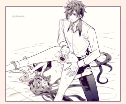 Page 20 of Zhongli x Hu Tao love story hentai doujinshi