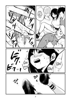 Page 7 of Inran Joshi Ga Modaenagara Kintama Ijimetemita