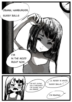 Page 3 of WHY WON'T SHE LET ME READ SCHOPENHAUER IN PEACE??