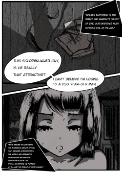 Page 4 of WHY WON'T SHE LET ME READ SCHOPENHAUER IN PEACE??