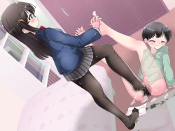 Page 61 of Ashi de sa reru no hazukashīkedo… o nēchan ni fuma retai