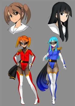 Page 28 of 炎氷双騎ツイン・キュアリー 百合ヒロインは男のチンポに敗北する 前編