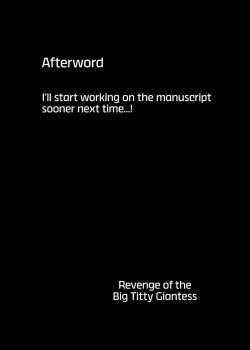 Page 22 of Bakunyuu Deka Onna no Gyakushuu | Revenge of the Big Titty Giantess