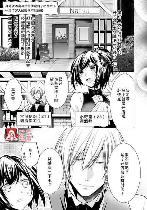 Download bātendā minarai no kare ga kauntā no shita ni mogurikonde kite… sekkyaku-chū ni namecha dame~tsu | 身为调酒实习生的他藏到了吧台之下…接待客人的时候不能舔啦