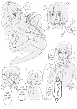 Page 59 of Futanari Oneesan and the Young Girl's Naughty Story 1&2