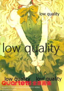 Page 1 of Quartett!全原画集