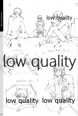 Page 201 of Quartett!全原画集