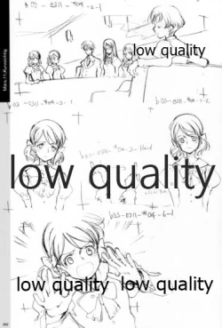 Page 283 of Quartett!全原画集