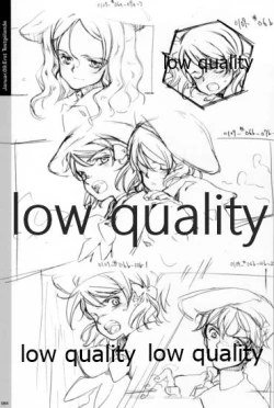 Page 85 of Quartett!全原画集