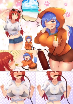 Page 7 of A manga about being forcibly augmented with an air hose