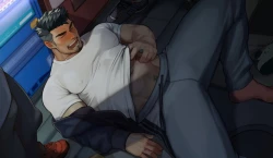 Page 19 of Offstreet, Drunk guy in a back alley