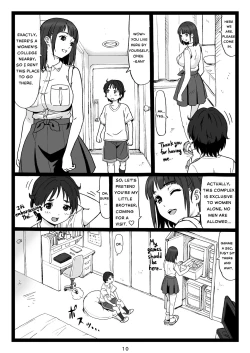 Page 10 of Kouen no Bench ni Suwatteru Kirei na OneeSan, that's sitting on a Bench in the Park...suddenly says to Me:.