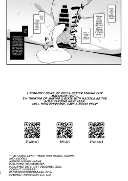 Page 21 of Hazuki Mamimi Madoka to H na Koto o Suru Hon | A Book About Having Sex With Hazuki, Mamimi, and Madoka