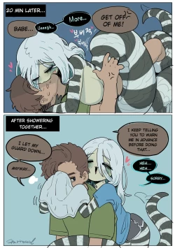 Page 9 of Wholesome diligent husband x Lewd sleepy Snake wife