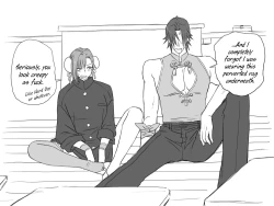 Page 420 of Seitenkango, Shinyuu to | After I got genderbend, my friend and I...