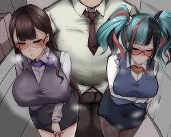 Page 8 of セクハラ上司とOLなぎこ&かおるこ