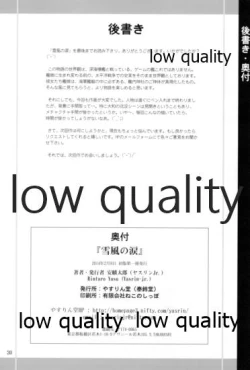 Page 29 of Yukikaze no Namida