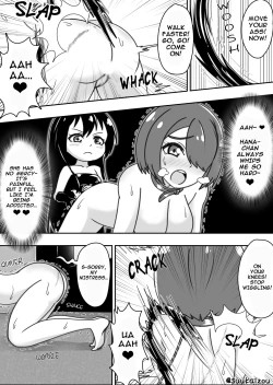 Page 2 of A cartoon in which my sister is trained by Hana