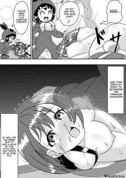 Page 11 of Yuri-chan, Pokemon pretend to be naked and take a walk with a nipple lead