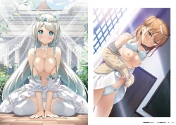 Page 15 of Kami-sama no You na Kimi e Publicity Art Book