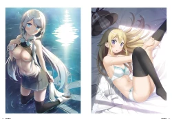 Page 7 of Kami-sama no You na Kimi e Publicity Art Book