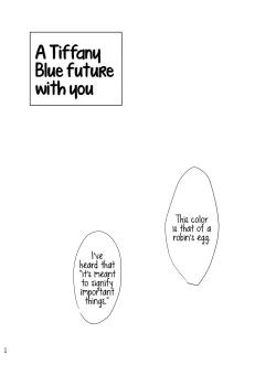 Page 23 of Tiffany Blue no Mirai o Kimi to | A Tiffany Blue future with you