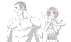 Page 10 of kakiko210's NSFW Leon X Valbar works.