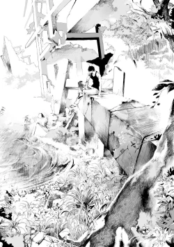 Page 1 of Shonen to ossan ga hankai shita sekai de chichikuri au ohanashi