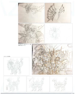 Page 66 of SSSS.DYNAZENON GRIDMAN UNIVERSE CHARACTER CONCEPT DESIGN