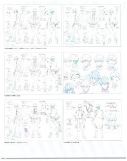 Page 95 of SSSS.DYNAZENON GRIDMAN UNIVERSE CHARACTER CONCEPT DESIGN