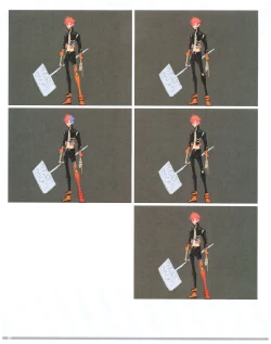 Page 99 of SSSS.DYNAZENON GRIDMAN UNIVERSE CHARACTER CONCEPT DESIGN