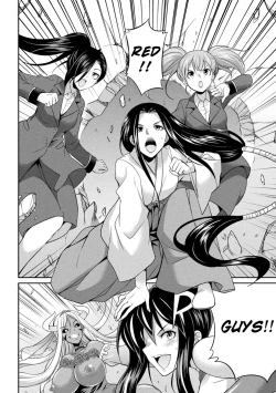 Page 137 of TokumuSentai Colorful Force Seigi no HeroinevsShokushu Joou! Futanari Choukyou Daikessen!? | Special Duty Squadron Colorful Force Heroines of Justice vs The Tentacle Queen! The Great Battle of Futa Training!?