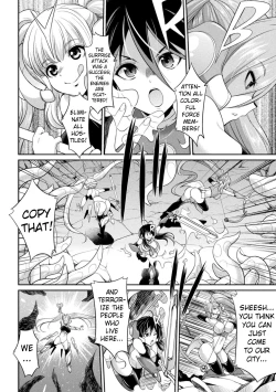 Page 8 of TokumuSentai Colorful Force Seigi no HeroinevsShokushu Joou! Futanari Choukyou Daikessen!? | Special Duty Squadron Colorful Force Heroines of Justice vs The Tentacle Queen! The Great Battle of Futa Training!?