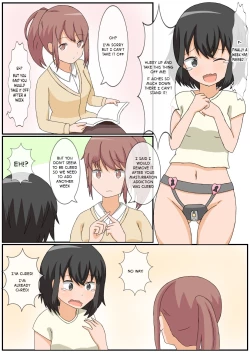 Page 25 of Onanie Kinshi Seikatsu!? Ecchi Zuki no JK ga Teisoutai de Zecchou Kanri sareta Kekka...