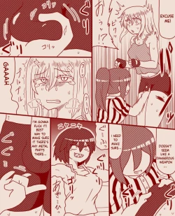 Page 4 of A futanari girl gets her balls hurt during body check