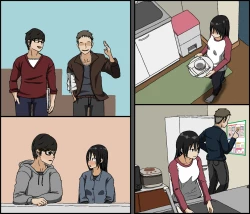 Page 99 of Kareshi Mochi no Kurokami Irojiro Binyuu Joshidaisei ga Cunni dake Mikeiken de Kare no Tomodachi ni Naisho de Hatsu Cunni Sarete Amari nimo Kimochiyo Sugite Sonomama Nagasare Sex Shita